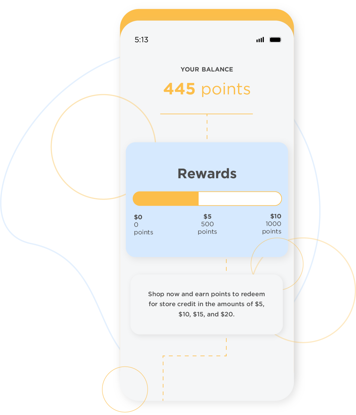 store credit points